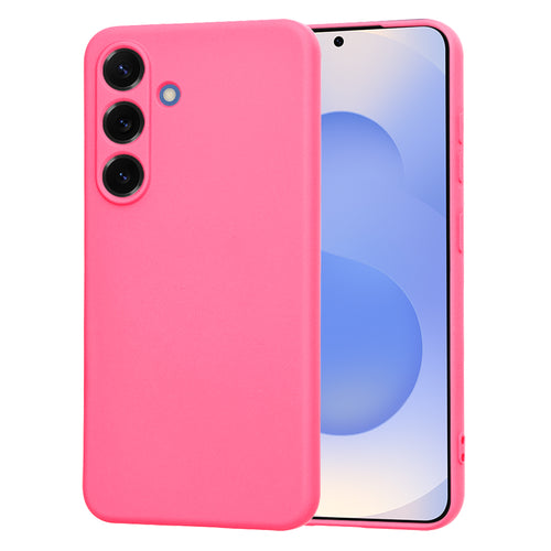 Husa pentru Samsung Galaxy S25, Techsuit SoftFlex, fucsia