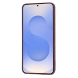 Husa pentru Samsung Galaxy S25, Techsuit SoftFlex, bordo