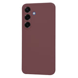 Husa pentru Samsung Galaxy S25, Techsuit SoftFlex, bordo