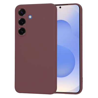 Husa pentru Samsung Galaxy S25, Techsuit SoftFlex, bordo