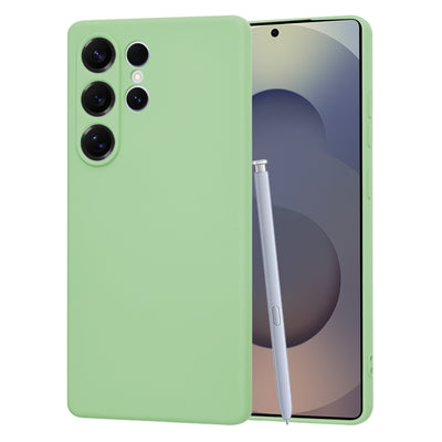 Husa pentru Samsung Galaxy S25 Ultra, Techsuit SoftFlex, verde deschis