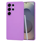 Husa pentru Samsung Galaxy S25 Ultra, Techsuit SoftFlex, mov