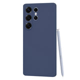 Husa pentru Samsung Galaxy S25 Ultra, Techsuit SoftFlex, bleumarin