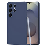 Husa pentru Samsung Galaxy S25 Ultra, Techsuit SoftFlex, bleumarin