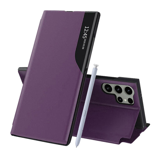 Husa pentru Samsung Galaxy S25 Ultra, Techsuit eFold Series, mov