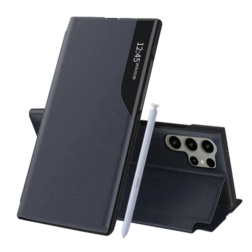 Husa pentru Samsung Galaxy S25 Ultra, Techsuit eFold Series, albastru