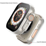 Folie Sticla Apple, Techsuit Defense360 Pro Watch Ultra Ultra 2 Ultra 3 Clear Koff D77310, transparent