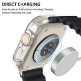 Folie Sticla Apple, Techsuit Defense360 Pro Watch Ultra Ultra 2 Ultra 3 Clear Koff D77310, transparent