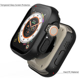 Folie Sticla Apple, Techsuit Defense360 Pro Watch Ultra Ultra 2 Ultra 3 Koff D77310, negru