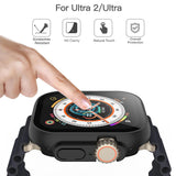 Folie Sticla Apple, Techsuit Defense360 Pro Watch Ultra Ultra 2 Ultra 3 Koff D77310, negru