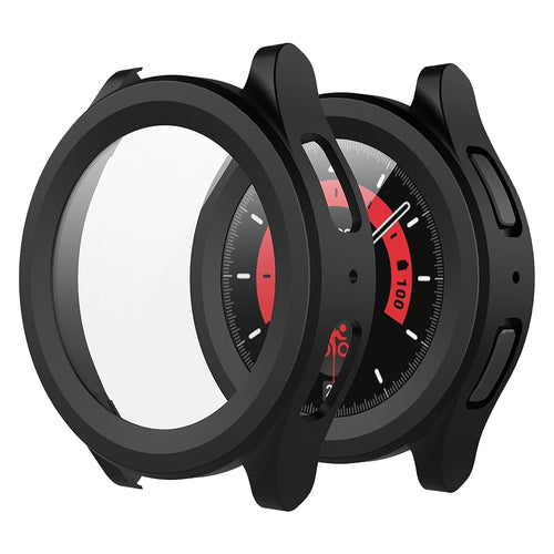 Husa smartwatch pentru Samsung Galaxy Watch5 Pro, Techsuit, negru