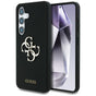 Husa pentru Samsung Galaxy S25, Guess Silicone 4G Big Metal Logo (GUHCS25SS4SMDK), negru