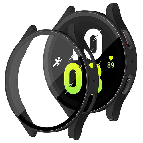 Husa smartwatch pentru Samsung Galaxy Watch4 40mm, Techsuit, negru
