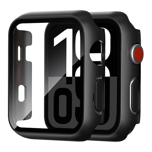 Folie Sticla Apple, Techsuit Defense360 Pro Watch 1 2 3 42mm Koff C385f7, negru
