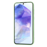 Husa pentru Samsung Galaxy A55 5G, Techsuit SoftFlex MagSafe, verde deschis