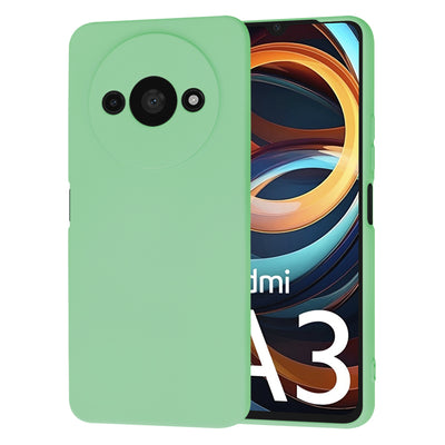 Husa pentru Xiaomi Redmi A3, Techsuit SoftFlex, verde deschis