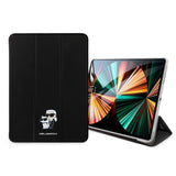 Husa tableta pentru iPad Pro 13 (2024), Karl Lagerfeld Saffiano Magnetic Karl &Choupette (KLFC13PM24SAKCK), negru