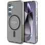 Husa pentru Samsung Galaxy S25, Guess IML Glitter Circle MagSafe (GUHMS25SHFGEREK), negru