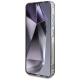 Husa pentru Samsung Galaxy S25, Guess IML Rhinestones MagSafe (GUHMS25SPFTDTEK), negru