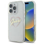 Husa pentru iPhone 16 Pro Max, Guess Hardcase IML Heart (GUHCP16XHCHGSPT), transparenta