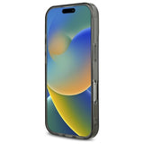 Husa pentru iPhone 16 Pro, Guess Hardcase IML Heart (GUHCP16LHCHGSPK), negru