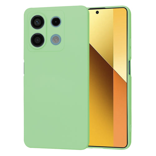 Husa pentru Xiaomi Redmi Note 13 5G, Techsuit SoftFlex, verde deschis