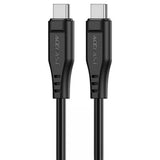 Cablu Acefast de date (C3-03), Type-C to Type-C, 60W, 3A, 480Mb/s, Incarcare rapida, 1.2m, negru
