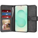 Husa pentru Samsung Galaxy S25 Plus, Techsuit Diary Book, negru