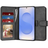 Husa pentru Samsung Galaxy S25, Techsuit Diary Book, negru