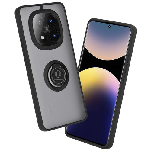 Husa pentru Xiaomi Redmi Note 14 Pro+ 5G, Techsuit Glinth, negru