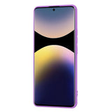 Husa pentru Xiaomi Redmi Note 14 Pro 5G, Techsuit SoftFlex, mov