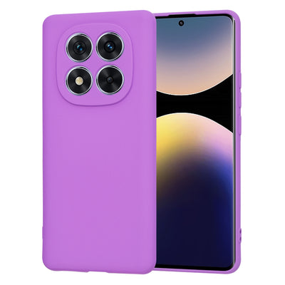Husa pentru Xiaomi Redmi Note 14 Pro 5G, Techsuit SoftFlex, mov