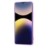 Husa pentru Xiaomi Redmi Note 14 Pro+ 5G, Techsuit SoftFlex, mov