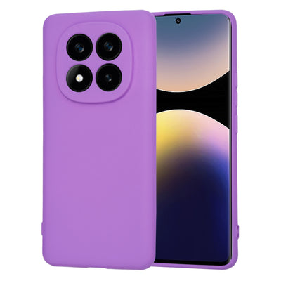 Husa pentru Xiaomi Redmi Note 14 Pro+ 5G, Techsuit SoftFlex, mov