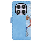 Husa pentru Xiaomi Redmi Note 14 Pro 5G, Techsuit FlipCraft, bleu