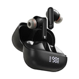 Casti wireless Acefast (W1), Type-C, TWS, Bluetooth 5.4, Call Reducere zgomot, IPX4, LED Afisaj digital, negru