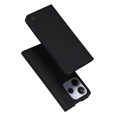 Husa pentru Xiaomi Redmi Note 14 5G, Techsuit Magskin Book, negru