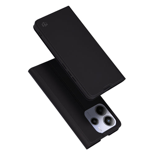 Husa pentru Xiaomi Redmi Note 14 5G, Techsuit Magskin Book, negru