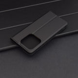 Husa pentru Xiaomi Redmi Note 14 5G, Techsuit Magskin Book, negru