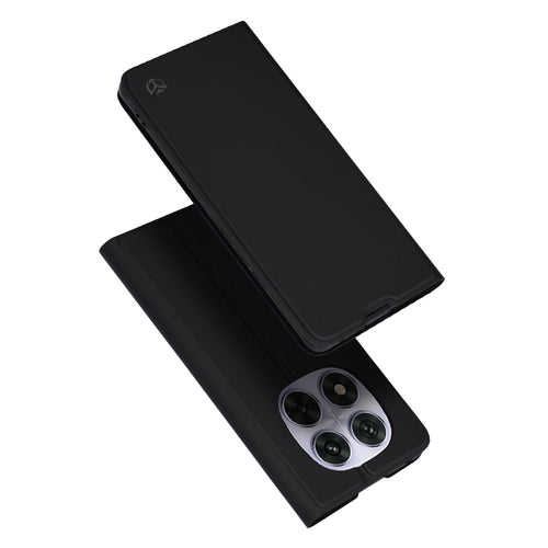Husa pentru Xiaomi Redmi Note 14 Pro 5G, Techsuit Magskin Book, negru