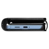 Husa pentru Samsung Galaxy S25 Ultra, Spigen Wallet S (ACS09124), negru