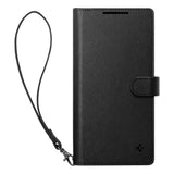 Husa pentru Samsung Galaxy S25 Ultra, Spigen Wallet S (ACS09124), negru