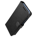 Husa pentru Samsung Galaxy S25 Plus, Spigen Wallet S (ACS09125), negru