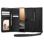 Husa pentru Samsung Galaxy S25 Plus, Spigen Wallet S (ACS09125), negru