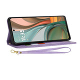 Husa pentru Motorola Moto G75, Techsuit FlipCraft, mov