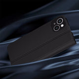 Husa pentru iPhone 14 Plus, Techsuit Magskin Book, negru
