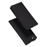 Husa pentru iPhone 14 Plus, Techsuit Magskin Book, negru