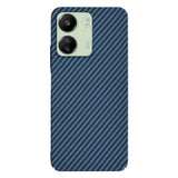 Husa pentru Xiaomi Redmi 13C 4G, Techsuit Carbonite FiberShell, cyan