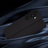 Husa pentru Samsung Galaxy S25, Techsuit Magskin Book, negru