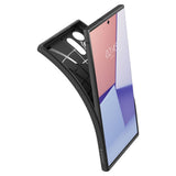 Husa pentru Samsung Galaxy S23 Ultra, Spigen Liquid Air (ACS05614), negru